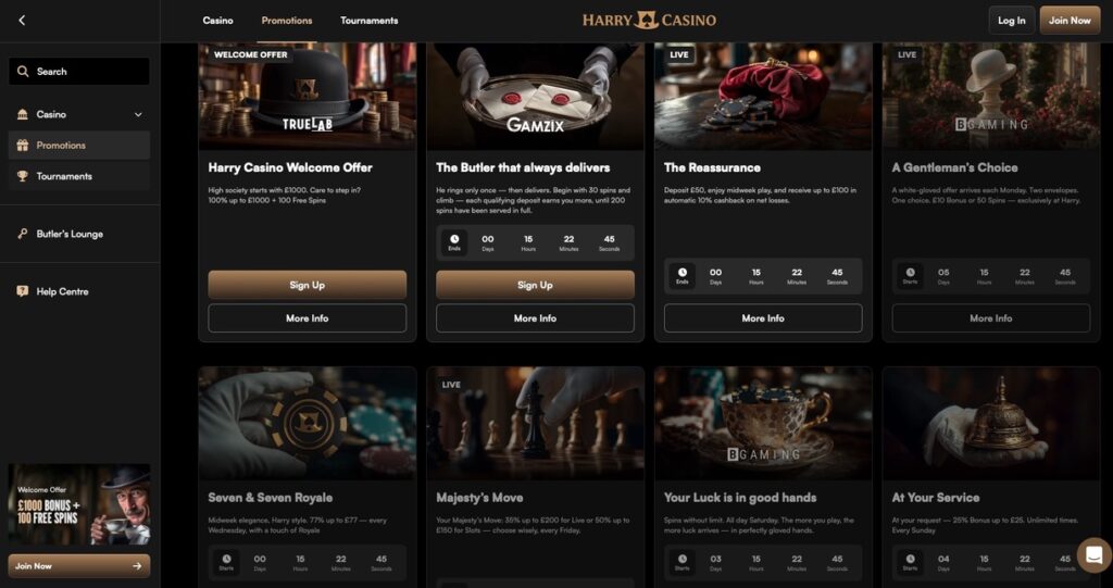 #1 Rated Credit Card Casino - Harry